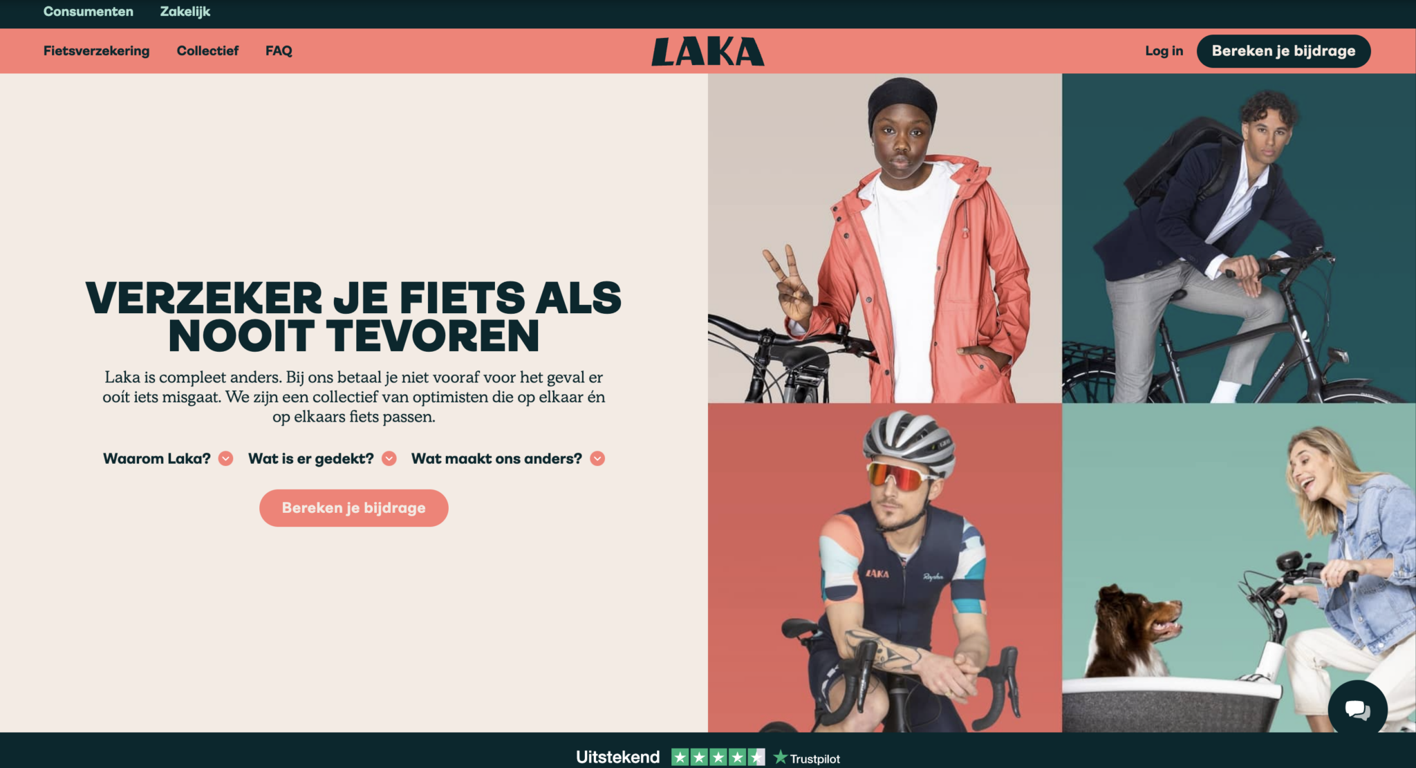 Laka fietsverzekering afsluiten